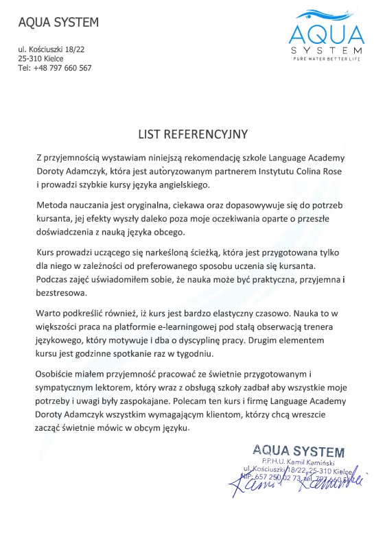 Aqua System
